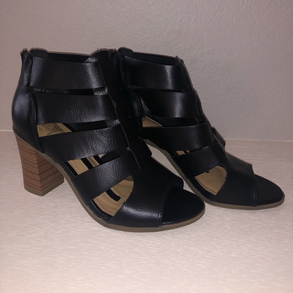 Black New Direction heels